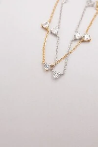 Colar Lover Moissanite