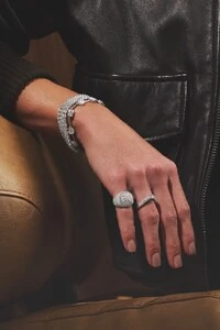 Anel Bridgerton Moissanite