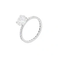 Anel Elara Moissanite