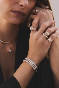 Anel Verité Line Moissanite