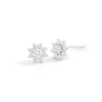 Brinco Lótus Moissanite