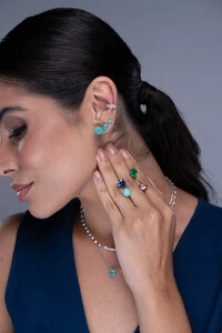 Brinco Ponto de Luz Colombiana 4mm