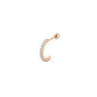 Piercing Liz Moissanite Dourado