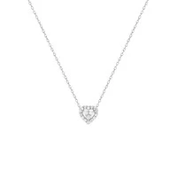 Colar Heart Moissanite