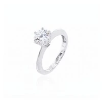 Anel Solitário Divine Moissanite