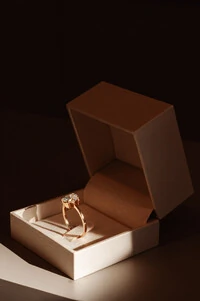 Solitário Oval Moissanite