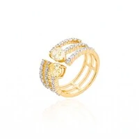 Anel Dourado Yellow Fancy