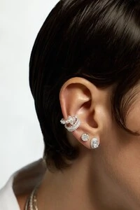 Fake Piercing Crystal Moissanite