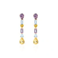 Brinco Soft Light Pedras Naturais