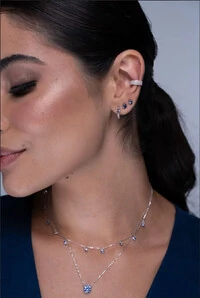 Brinco Solitário Tanzanita