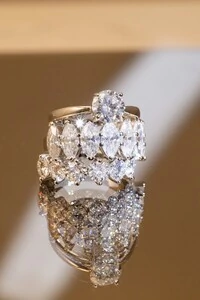 Solitário Moissanite 7mm