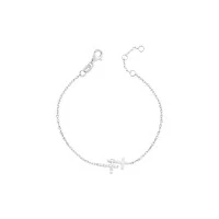 Pulseira Cruz Dupla