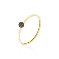Bracelete Disco Ball Brown