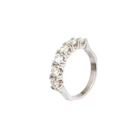 Meia Aliança Anatômica Moissanite 4mm