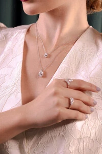 Colar Aurora Moissanite