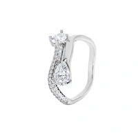 Anel Ísis Moissanite