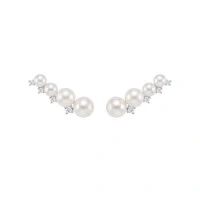EarCuff Soho Pérolas Moissanite