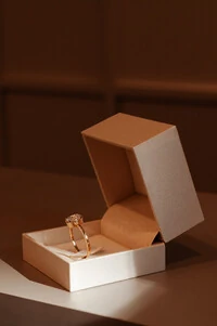 Solitário Oval Moissanite