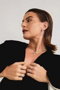 Anel Cruz Dourado