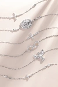Pulseira Espírito Santo Baguetado