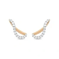 Ear Cuff Curve Moissanite
