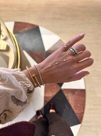 Hand Chain Maya Moissanite