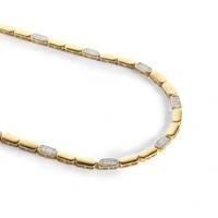 Colar Riviera Golden Block