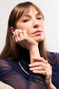 Anel Queen Moissanite & Citrino