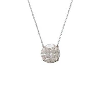 Colar Illusion M Moissanite