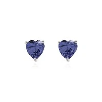 Brinco Heart Tanzanita