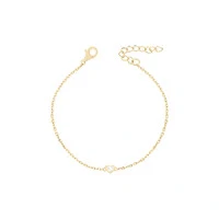 Pulseira Mini Heart Dourada