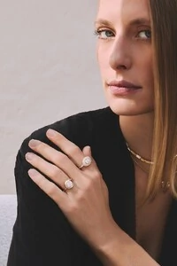 Anel Verité Moissanite