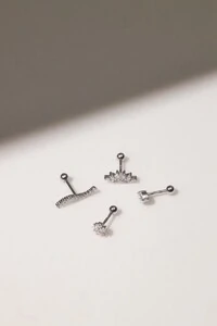 Piercing Wave Moissanite