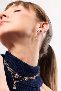 Fake Piercing Ametista