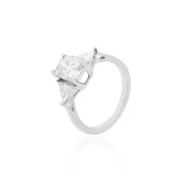 Anel Gem Moissanite