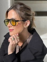 EarCuff Yellow Fancy