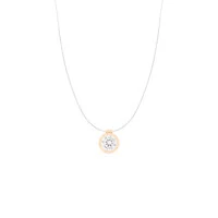 Colar Fio de Nylon Cravação Inglesa