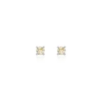 Brinco Ponto Yellow Fancy 3mm