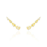 EarCuff Yellow Fancy