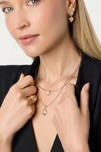 Aro Gota Moissanite Cravação Inglesa