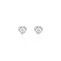 Brinco Heart Moissanite