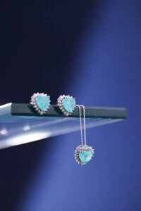 Brinco Princess Colombiana Coração