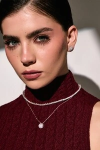 Brinco Explosion Moissanite