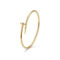 Bracelete Prego Dourado