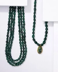 Colar Jade Triplo