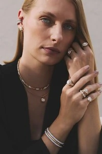 Anel Verité Line Moissanite