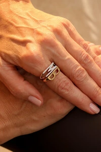 Anel Signature Dourado