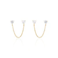 Brinco Charm Moissanite