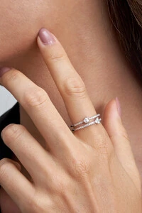 Anel Lior Moissanite