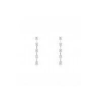 Brinco Fio Faca Moissanite P